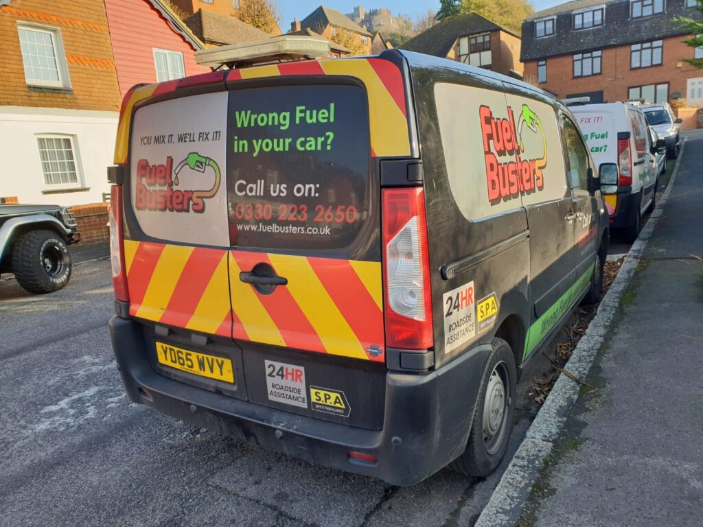 Put wrong fuel in car