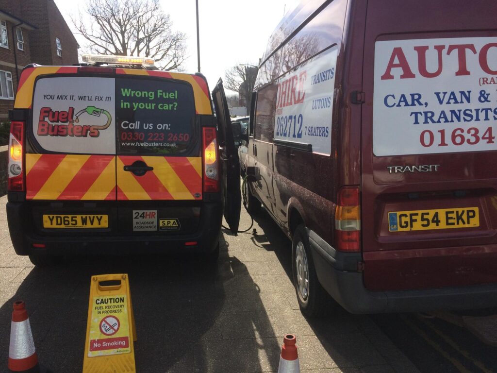 Contaminated fuel removal Kent